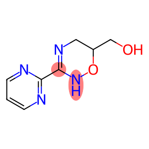 2H-1,2,4-Oxadiazine-6-methanol, 5,6-dihydro-3-(2-pyrimidinyl)-