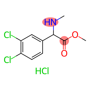 methyl 2-(3,4-dichlorophenyl)-2-(methylamino)acetate hydrochloride