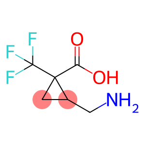 Cyclopropanecarboxylic acid, 2-(aminomethyl)-1-(trifluoromethyl)-