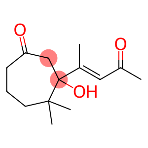 3-Hydroxy-4,4-dimethyl-3-(1-methyl-3-oxobut-1-enyl)cycloheptanone