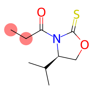 1-Propanone, 1-[(4R)-4-(1-methylethyl)-2-thioxo-3-oxazolidinyl]-