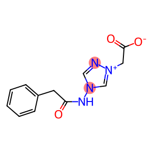 {4-[(phenylacetyl)amino]-4H-1,2,4-triazol-1-ium-1-yl}acetate