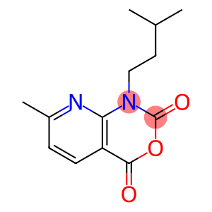 1-isopentyl-7-methyl-1H-pyrido[2,3-d][1,3]oxazine-2,4-dione