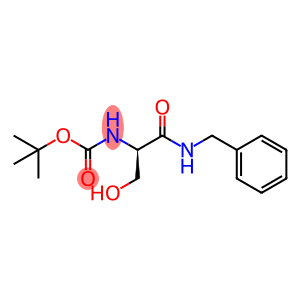 tert-butyl N-[(2R)-1-(benzylamino)-3-hydroxy-1-oxopropan-2-yl]carbamate