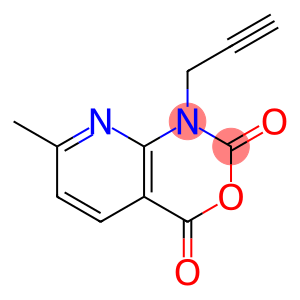 7-methyl-1-(prop-2-ynyl)-1H-pyrido[2,3-d][1,3]oxazine-2,4-dione