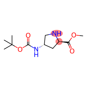 (4S)-rel-4-[[(1,1-Dimethylethoxy)carbonyl]amino]-D-proline methyl ester