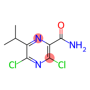 3,5-dichloro-6-propan-2-ylpyrazine-2-carboxamide