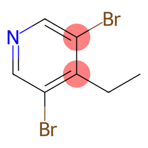3,5-dibromo-4-ethylpyridine