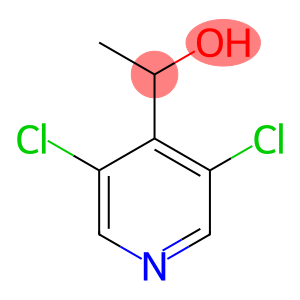 4-Pyridinemethanol, 3,5-dichloro-α-methyl-
