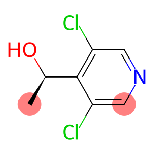 4-Pyridinemethanol, 3,5-dichloro-α-methyl-, (αR)-