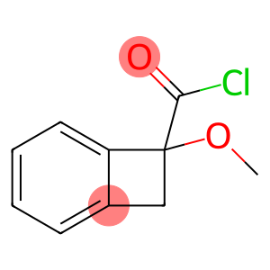 Bicyclo[4.2.0]octa-1,3,5-triene-7-carbonyl chloride, 7-methoxy- (9CI)