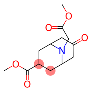 3-(Methoxycarbonyl)-7-oxo-9-azabicyclo[3.3.1]nonane-9-acetic acid methyl ester