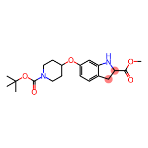 METHYL 6-(1-BOC-PIPERIDIN-4-YLOXY)-INDOLINE-2-CARBOXYLATE