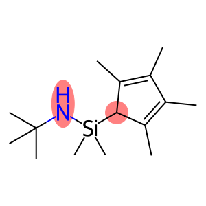 N-T-butyl-1,1-dimethyl-1-(2,3,4,5-tetrame-cyclope