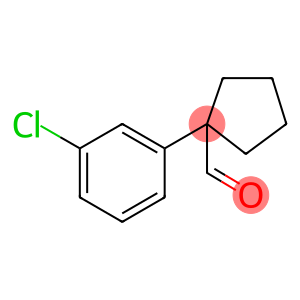 1-(3-chlorophenyl)cyclopentanecarbaldehyde