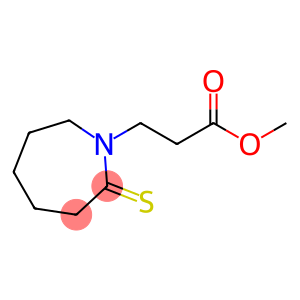 1H-Azepine-1-propanoic  acid,  hexahydro-2-thioxo-,  methyl  ester