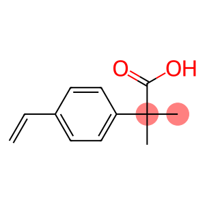 Benzeneacetic acid, 4-ethenyl-α,α-dimethyl-