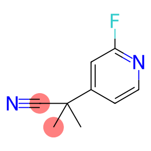 2-(2-fluoro-4-pyridyl)-2-methyl-propanenitrile