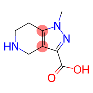 1-methyl-4,5,6,7-tetrahydro-1H-pyrazolo[4,3-c]pyridine-3-carboxylic acid(SALTDATA: HCl 1.55H2O)