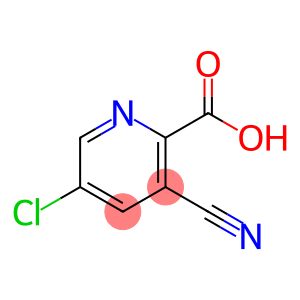 5-Chloro-3-cyanopicolinic acid, 2-Carboxy-5-chloronicotinonitrile