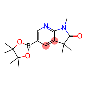 1-isobutyl-3,3-dimethyl-5-(4,4,5,5-tetramethyl-1,3,2-dioxaborolan-2-yl)-1H-pyrrolo[2,3-b]pyridin-2(3H)-one