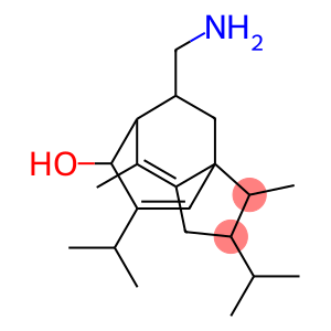 1H-3a,7-Ethanoazulen-6-ol, 10-(aminomethyl)-2,3,6,7-tetrahydro-3,8-dimethyl-2,5-bis(1-methylethyl)-