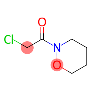 2H-1,2-Oxazine, 2-(chloroacetyl)tetrahydro- (9CI)