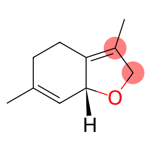 Benzofuran, 2,4,5,7a-tetrahydro-3,6-dimethyl-, (7aR)-