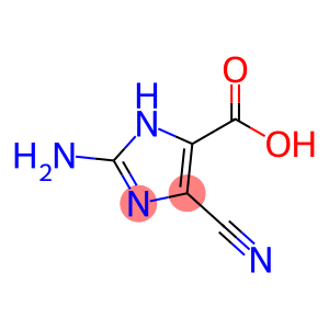 1H-Imidazole-5-carboxylic acid, 2-amino-4-cyano-