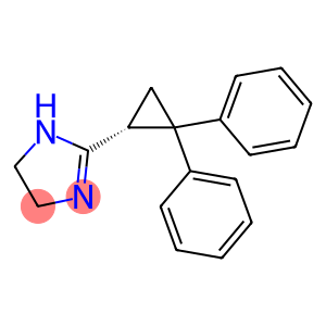 1H-Imidazole, 2-(2,2-diphenylcyclopropyl)-4,5-dihydro-, (R)-
