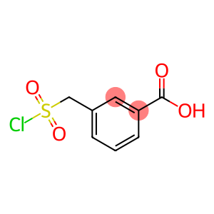 Benzoic acid, 3-[(chlorosulfonyl)methyl]-