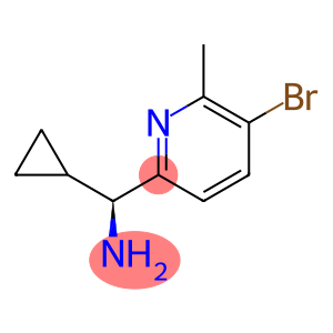 (S)-(5-BROMO-6-METHYLPYRIDIN-2-YL)(CYCLOPROPYL)METHANAMINE