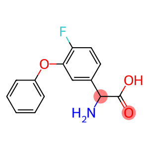 AMINO-(4-FLUORO-3-PHENOXY-PHENYL)-ACETIC ACID