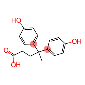 4,4-bis(3,5-dibromo-4-hydroxyphenyl)pentanoic acid