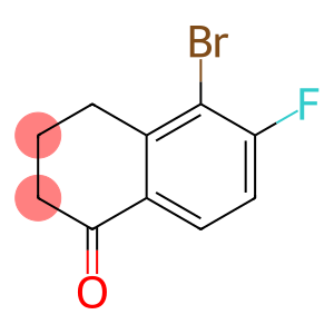 5-broMo-6-fluoro-3,4-dihydro-2H-naphthalen-1-one