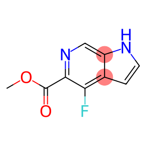 1H-Pyrrolo[2,3-c]pyridine-5-carboxylic acid, 4-fluoro-, Methyl ester