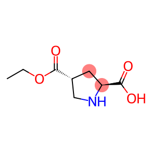 2,4-Pyrrolidinedicarboxylic acid, 4-ethyl ester, (2S,4R)-
