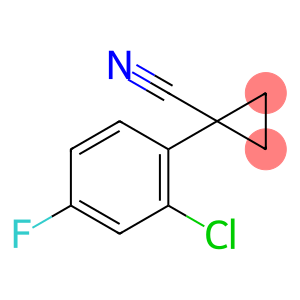 1-(2-CHLORO-4-FLUOROPHENYL)CYCLOPROPANE-1-CARBONITRILE