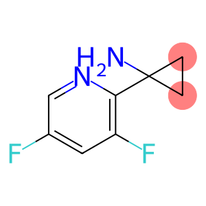 1-(3,5-difluoropyridin-2-yl)cyclopropanamine hydrochloride