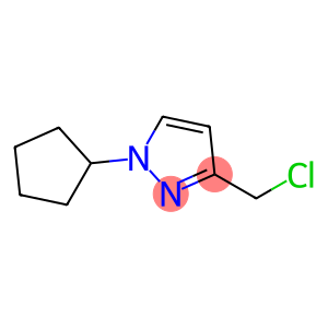 3-(chloromethyl)-1-cyclopentyl-1H-pyrazole