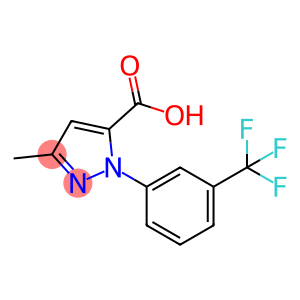3-甲基-1-(3-(三氟甲基)苯基)-1H-吡唑-5-羧酸