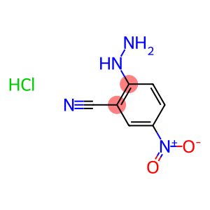 2-hydrazinyl-5-nitrobenzonitrile hydrochloride