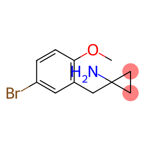 1-(5-Bromo-2-methoxybenzyl)cyclopropan-1-amine