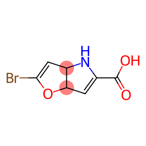 2-bromo-4,6a-dihydro-3aH-furo[3,2-b]pyrrole-5-carboxylic acid