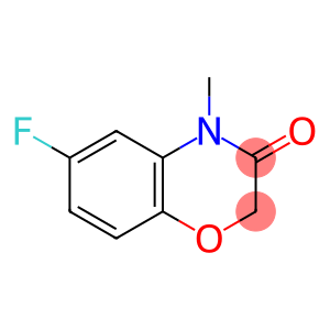 6-FLUORO-4-METHYL-2H-1,4-BENZOXAZIN-3-ONE