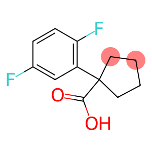 1-(2,5-二氟苯基)环戊烷甲酸