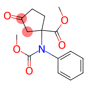 1-Benzyloxycarbonylamino-3-oxo-cyclopentanecarboxylic acid methyl ester