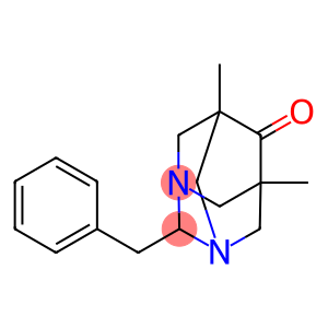 2-benzyl-5,7-dimethyl-1,3-diazatricyclo[3.3.1.1~3,7~]decan-6-one