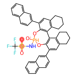 1,1,1-三氟-N-[(11BR)-8,9,10,11,12,13,14,15-八氢-2,6-二-2-萘基-4-氧化二萘并[2,1]-D:1',2'-F][1,3,2]二氧杂膦-4-基]甲磺酰胺