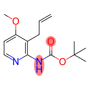 (3-烯丙基-4-甲氧基吡啶-2-基)氨基甲酸叔丁酯